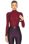 Retroféte Weylyn Mesh Top In Port