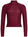 Retroféte Weylyn Mesh Top In Red