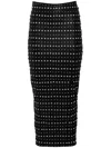Retroféte Whitley High-waist Leather Skirt In Black