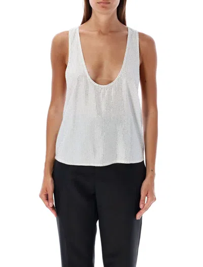 RETROFÉTE RETROFETE WHITNEY CRYSTAL TANK TOP