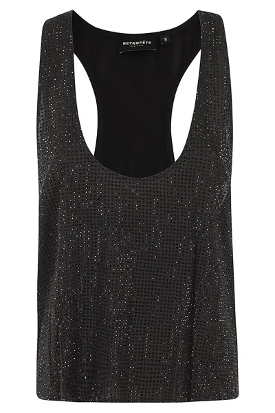 RETROFÉTE WHITNEY EMBELLISHED TOP