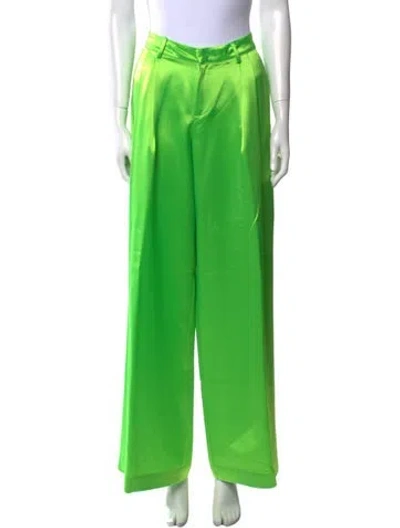 Pre-owned Retroféte Wide Leg Pants In Green