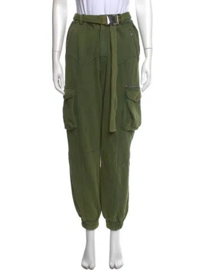 Pre-owned Retroféte Wide Leg Pants In Green