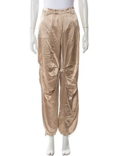 Pre-owned Retroféte Wide Leg Pants In Neutrals