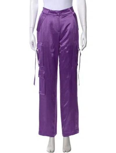Pre-owned Retroféte Wide Leg Pants In Purple