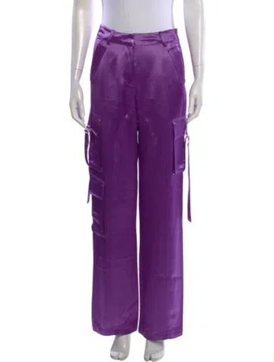 Pre-owned Retroféte Wide Leg Pants In Purple