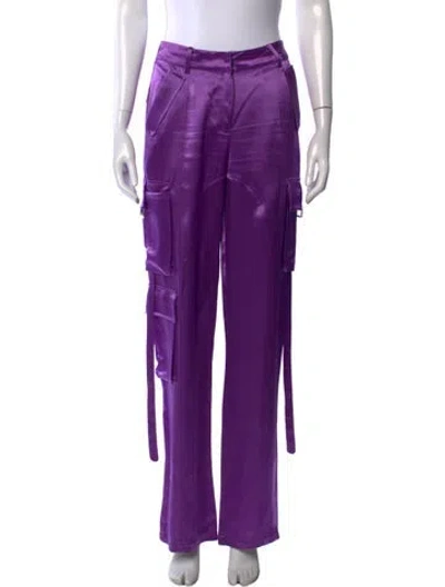 Pre-owned Retroféte Wide Leg Pants In Purple