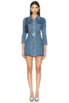 Retroféte Wiley Denim Dress In Montana