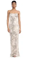 Retroféte Winslow Dress Vintage Snake In Vintage Snake
