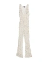 Retroféte Retrofête Woman Jumpsuit Off White Size M/l Viscose