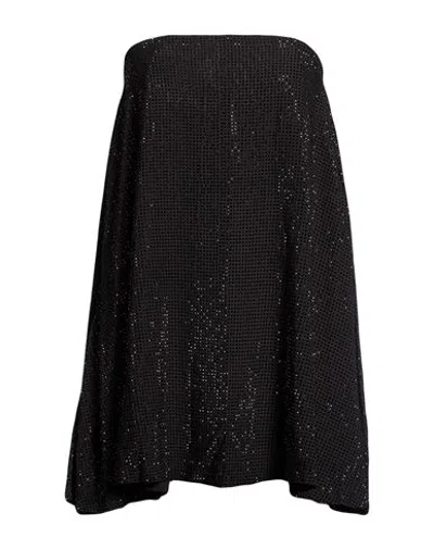 Retroféte Retrofête Woman Mini Dress Black Size S Viscose In Multi