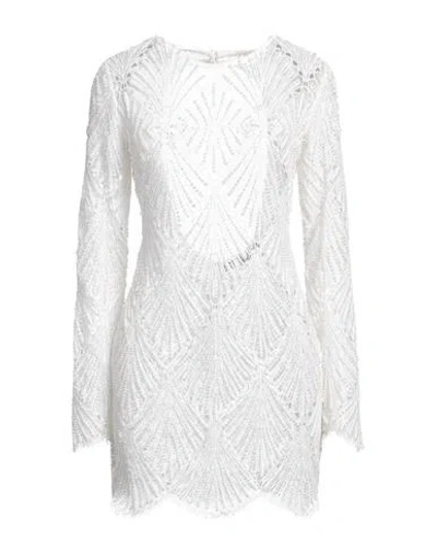 Retroféte Retrofête Woman Mini Dress White Size M Polyester