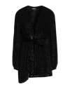 Retroféte Retrofête Woman Overcoat & Trench Coat Black Size Xs Viscose In Black