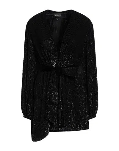 Retroféte Retrofête Woman Overcoat & Trench Coat Black Size Xs Viscose