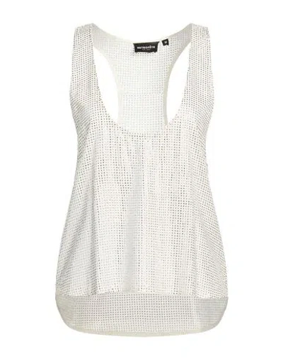 Retroféte Retrofête Woman Top White Size M Viscose