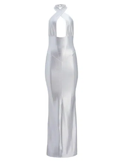 Retroféte Women's Charity Dress In Silver