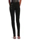 Retroféte Women's Cocoa Sequined Knit Skinny Pants In Black