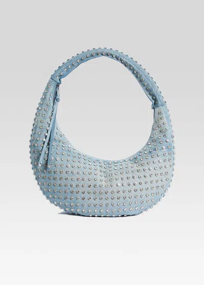 Retroféte Women's Elodie Embellished Studded Large Shoulder Bag In Chambray/silver In Multi