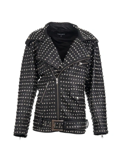 Retroféte Women's Icon Jacket In Black Crystal