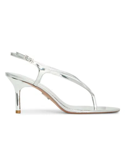Retroféte Women's Klotilde Leather Slingback Sandals In Animal Print
