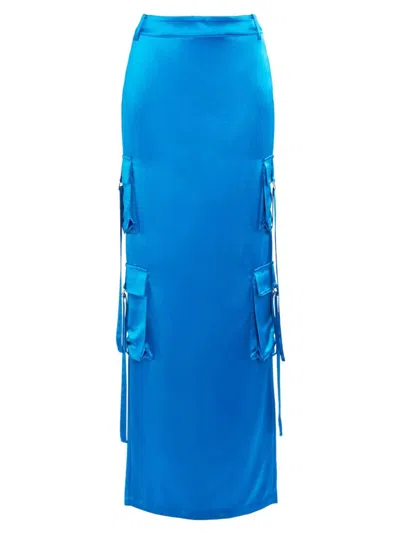 Retroféte Women's Maelie Skirt In Tropical Blue