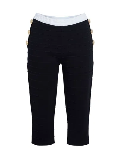 Retroféte Morgana 针织短裤 In Black White