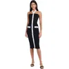 Retroféte Retrofête Women's Sloane Dress, Black/white In White