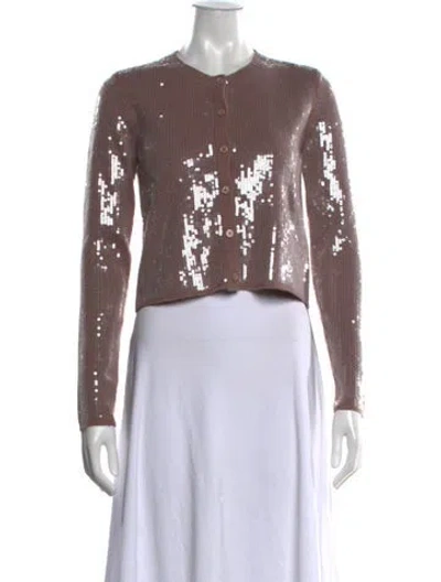 Pre-owned Retroféte Wool Patterned Sweater In Neutrals