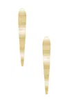 Retroféte X Keren Wolf Wavy Earring In Gold