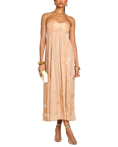 Retroféte Yanis Dress In Brown