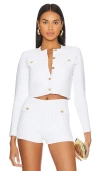 Retroféte Yolanda Cardigan In White