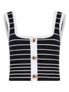 Retroféte Zadie Top In Black