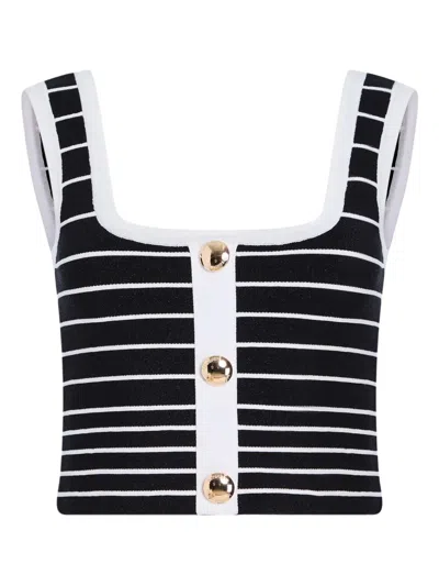 Retroféte Zadie Top In Black