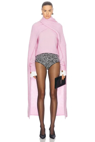 Retroféte Zarita Sweater In Light Rose
