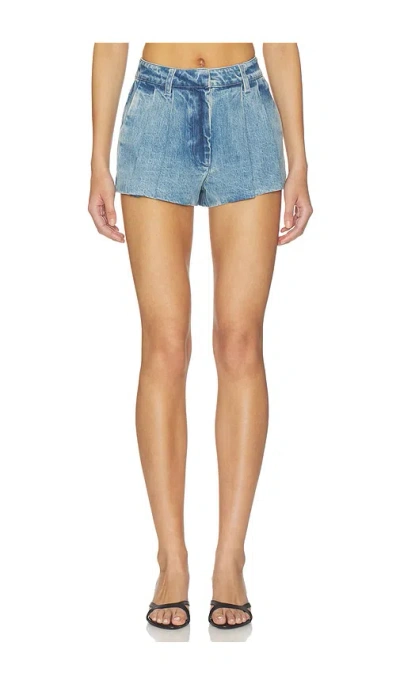 Retroféte Zayna Denim Short In Blue