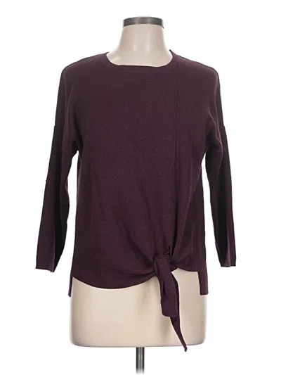 Pre-owned Retrology Cardigan Sweater In Burgundy