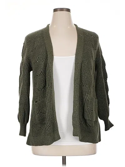 Pre-owned Retrology Cardigan Sweater In Green