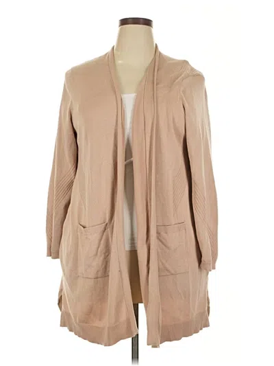 Pre-owned Retrology Cardigan Sweater In Tan