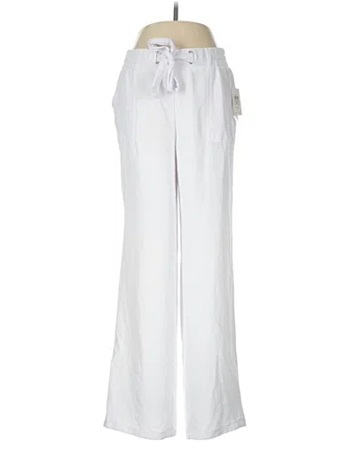 Retrology Casual Pants In White