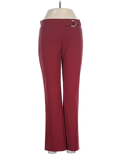 Pre-owned Retrology Dress Pants In Burgundy