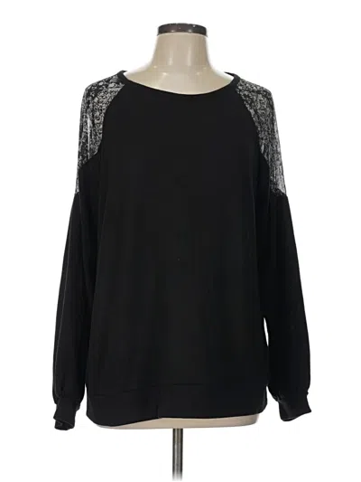 Pre-owned Retrology Long Sleeve T-shirt In Black