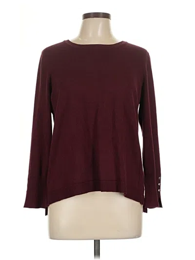 Pre-owned Retrology Pullover Sweater In Burgundy