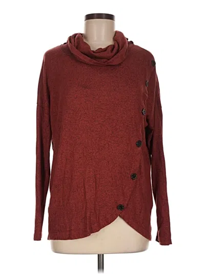 Pre-owned Retrology Pullover Sweater In Burgundy