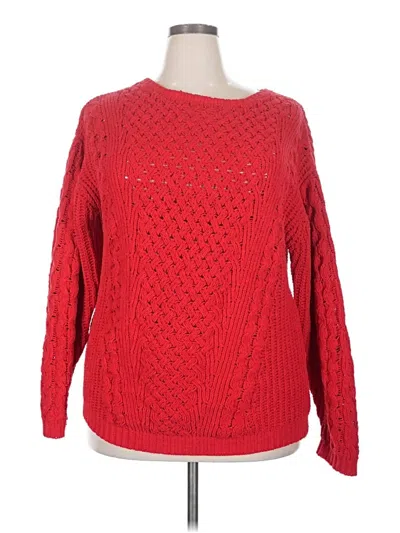 Pre-owned Retrology Pullover Sweater In Red