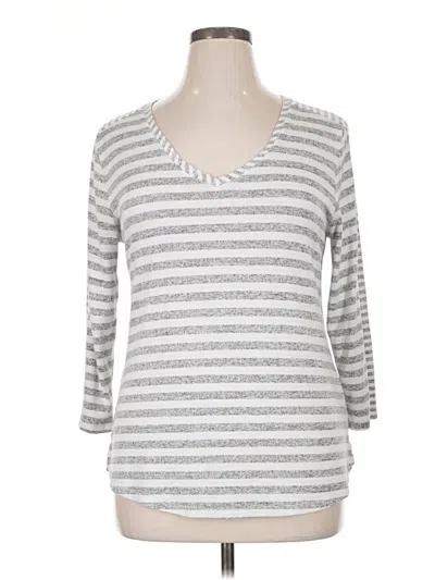 Pre-owned Retrology Pullover Sweater In Silver