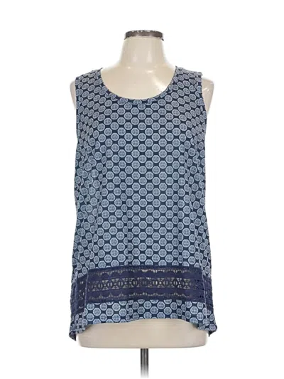 Pre-owned Retrology Sleeveless Blouse In Blue