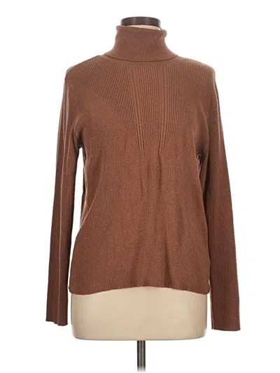 Pre-owned Retrology Turtleneck Sweater In Brown