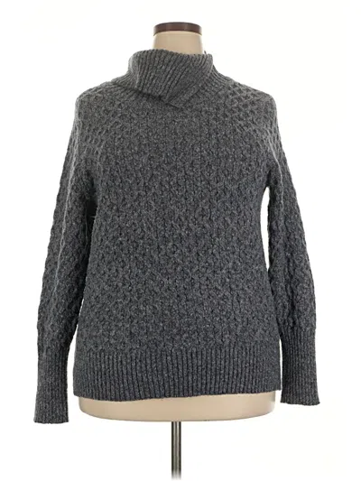 Pre-owned Retrology Turtleneck Sweater In Gray
