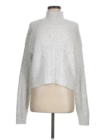 Pre-owned Retrology Turtleneck Sweater In Silver