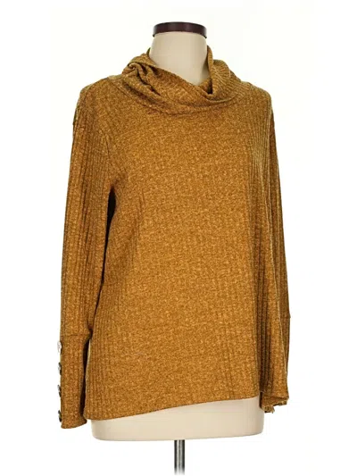 Pre-owned Retrology Turtleneck Sweater In Yellow